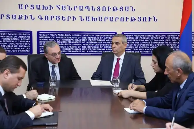 Հայաստանի և Արցախի արտաքին գործերի նախարարների հանդիպումը