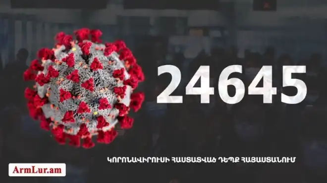 736 նոր դէպք. «Քորոնա» ժահրով հիւանդներու թիւը հասաւ 10 964-ի