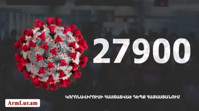 580 նոր դէպք. «Քորոնա» ժահրով հիւանդներու թիւը հասաւ 11 331-ի