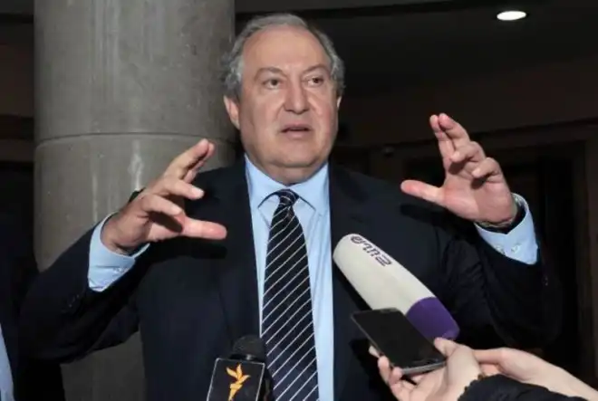Բանակցութիւնները պիտի տանին դէպի խաղաղ ճանապարհ. Հայաստանի նախագահ Արմէն Սարգսեան