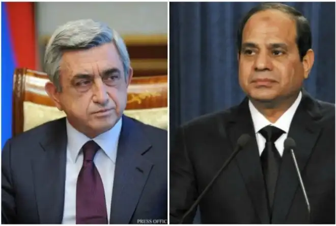 Նախագահ  Սարգսեան ցաւակցագիր յղած է Եգիպտոսի նախագահին