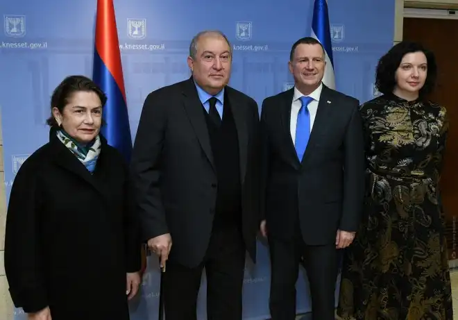 Նախագահ Սարգսյանը բարձրացրել է Իսրայելի Կնեսետի կողմից Հայոց ցեղասպանության ճանաչման հարցը