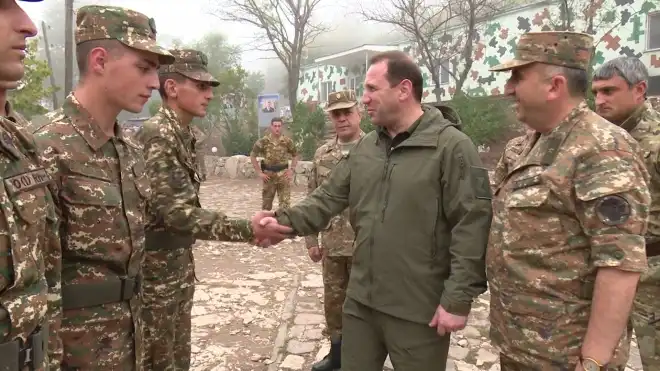 ՊՆ այցելությունը  Արցախ