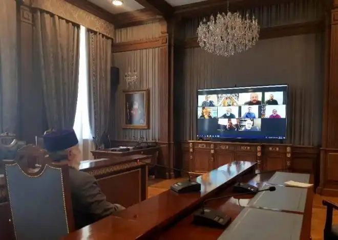 Ամենայն Հայոց Կաթողիկոսը հեռակապով  հանդիպում ունեցավ Եվրոպայի հայոց առաջնորդների հետ