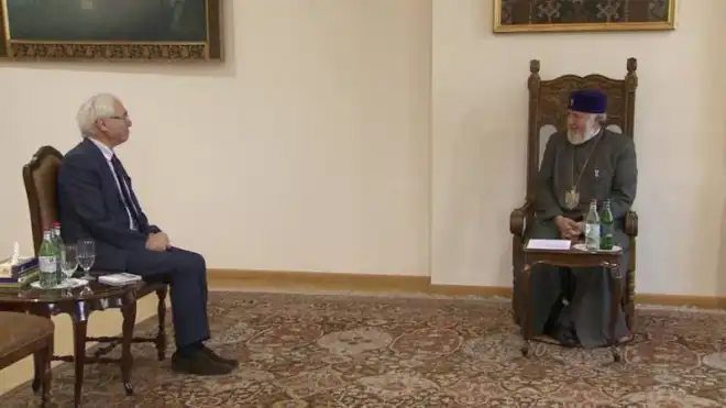 Ամենայն Հայոց Կաթողիկոսը շնորհավորել է մաեստրո Տիգրան Մանսուրյանին հոբելյանի առիթով