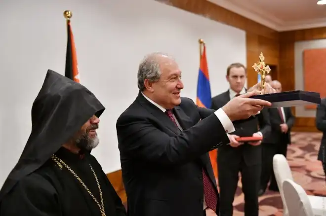Հայաստանի նախագահը հանդիպեցաւ Յորդանանի հայկական համայնքի  անդամներուն հետ (Լուսանկար)