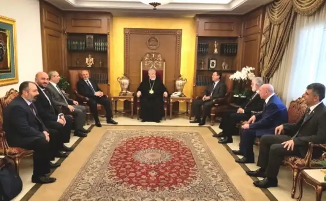 Արցախի Հանրապետութեան նախագահ Բակօ Սահակեան Անթիլիասի մէջ