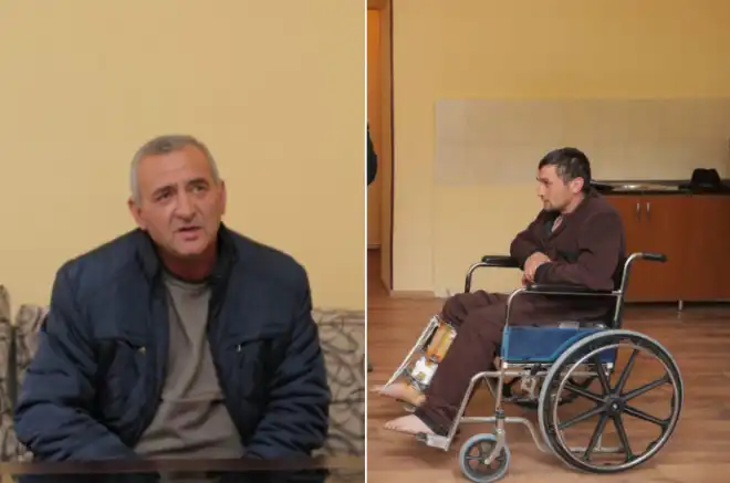 Ատրպէյճանի մէջ դատապարտուած Կարէն Ղազարեանի հայրը այցելած է Ատրպէյճանցի սահմանախախտին