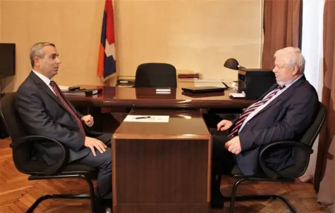 Արցախի Հանրապետության ԱԳՆ ղեկավարն ընդունել է ԵԱՀԿ գործող նախագահի անձնական ներկայացուցչին
