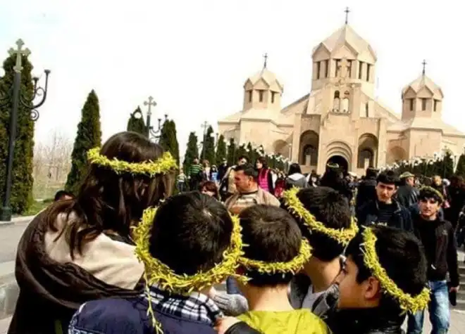 Ապրիլի 14-ին Ծաղկազարդի տոնն է