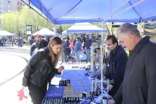 Բացվեց «Սիրիահայ մշակույթի շունչը Երևանում» ավանդական դարձած բարեգործական ցուցահանդես-տոնավաճառը