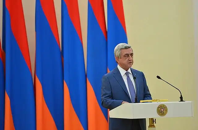 Նախագահ Սարգսեան  «Ղարաբաղը պիտի չըլլայ Ազրպէյճանի կազմին մէջ. Այդ մէկը  բացառուած է»