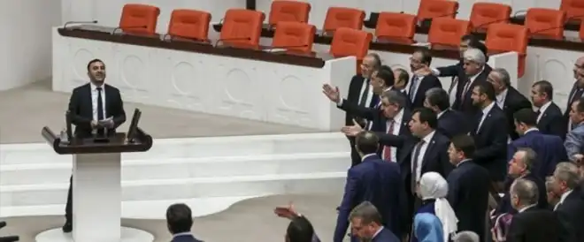 Թուրքիոյ խորհրդարանի քիւրտ երեսփոխանին խիստ ելոյթը աւարտեցաւ  բանտարկութեամբ