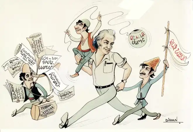 Տիրան երգիծանկարիչը. Գրիգոր Քէօսէեան