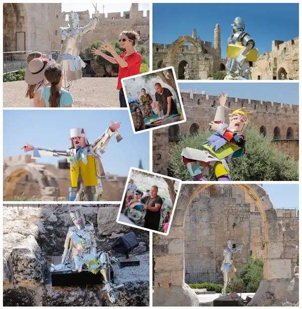 Դաւիթի աշտարակին մէջ բացուած է արձանագործ Կարէն Սարգսեանի ինքնատիպ ցուցահանդէսը