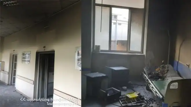 Մեծ հրդեհ Հերացի հիւանդանոցին  մէջ. 11 հիւանդներ տարհանուած