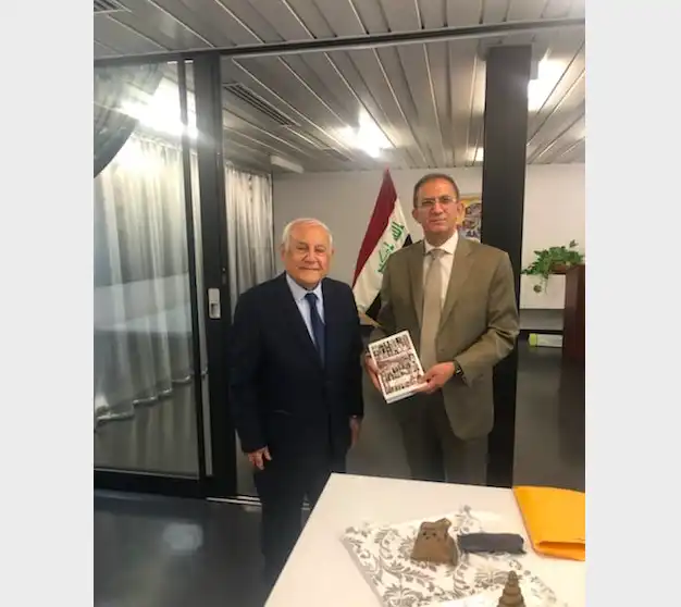 Իրաքի հիւպտաոսարանի  նախաձեռնութեամբ՝ մեծարուած է  Համբարձում Աղպաշեանը