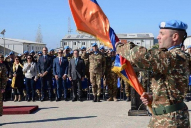 Լիբանանի մէջ հայ խաղաղապահներուն մետալներ շնորհուած են