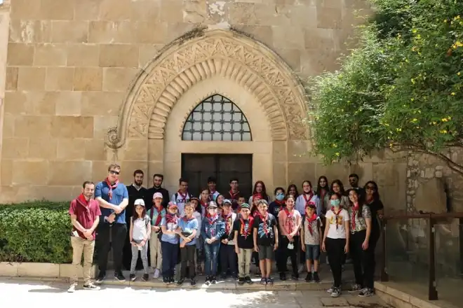 Երուսաղէմ. ՀԵՄ-ի ուխտագնացութիւնը դէպի խաչելութեան ճանապարհ