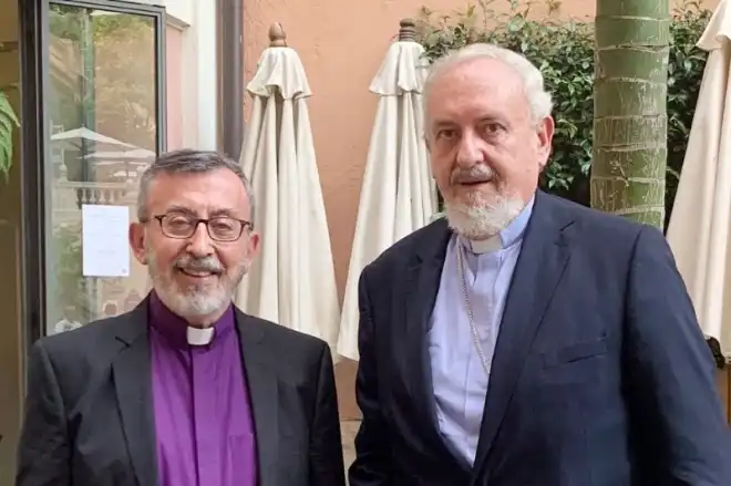 Գերշ․ Տ․ Խաժակ Արք․ Պարսամեան տեսակցեցաւ Քաղկեդոնի Էմմանուէլ Մետրապոլիտին հետ