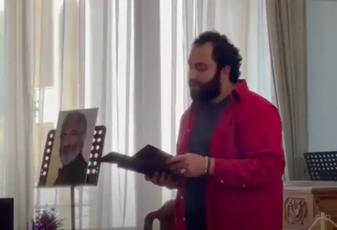 «Ապրիր բարով, հազար դարով, իմ անուշ հայրիկ...» Թաթուլ Հաճեանի սրտի երգը նուիրուած՝ նահատակ-հերոս Գէորգ Հաճեանին (Տեսանիւթ)