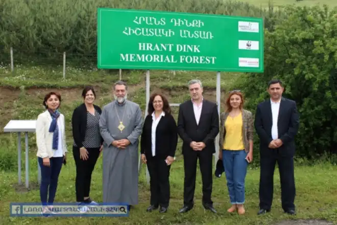 «Հրանդ Տինքի  անուան անտառ»ին  մէջ    տնկուեցաւ   53-րդ ծառը