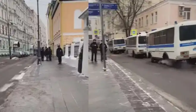 Մոսկուայի մէջ ՀՀ դեսպանատունը ոստիկանութեան հսկողութեան տակ է (Տեսանիւթ)