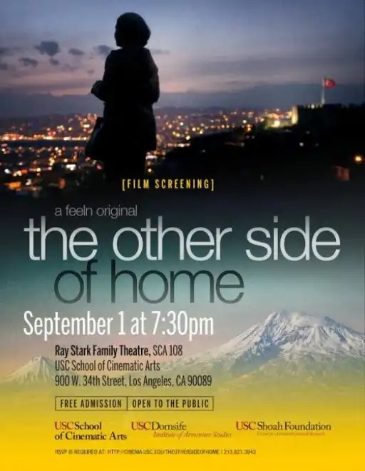 «The Other Side of Home» ցեղասպանութեան մասին պատմող ֆիլմը պիտի ցուցադրուի Հարաւային Քալիֆորնիոյ համալսարանին մէջ