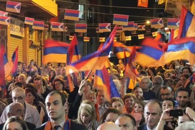 Հնչակեան Երիտասարդներ  Արցախի Նուիրուած Զօրակցական  Հաւաք Կատարեցին Պէյրութի  Մէջ (Լուսանկարներ)