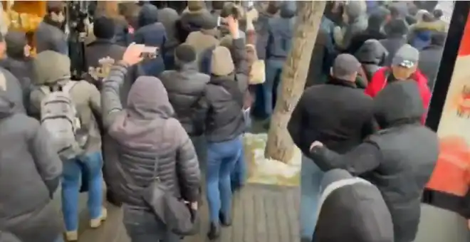 Տեսանիւթ. Բախում հանրահաւաքի ժամանակ