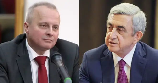 Սերժ Սարգսեան հանդիպած է ՀՀ-ի մօտ ՌԴ դեսպան՝ Սերկէյ Քոփիրքինի հետ