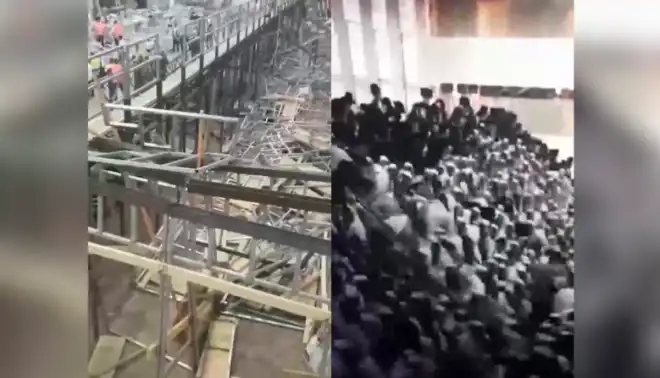 Երուսաղէմի  մերձ   Սինակոկի   հարթակ  փուլ եկած  է. Կան  տասնեակ տուժածներ