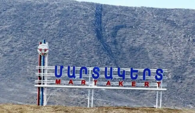 Մարտակերտի մէջ  քաղաքացին իր շարժիչով  պայթած է ականի  վրայ. Քաղաքացին փրկուած է մահէ