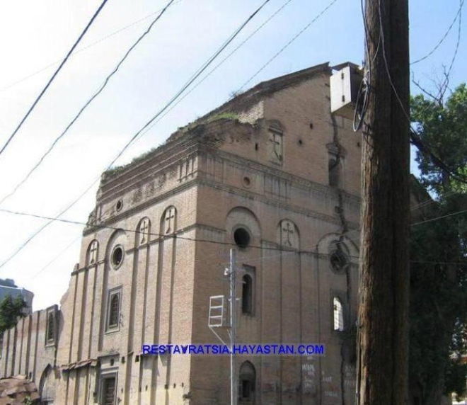 Թիֆլիսի Շամխորեցիներու Սբ. Աստուածածին եկեղեցին վտանգի տակ է