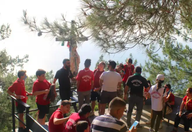 ՀՄՄ-ի Պէյրութի  սկաուտական  միաւորին   արշաւ-ուխտագնացութիւնը