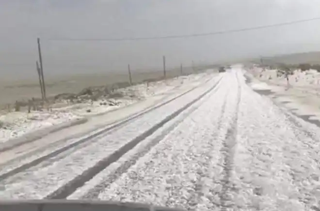 Թուրքիոյ մէջ ձիւն տեղացած է