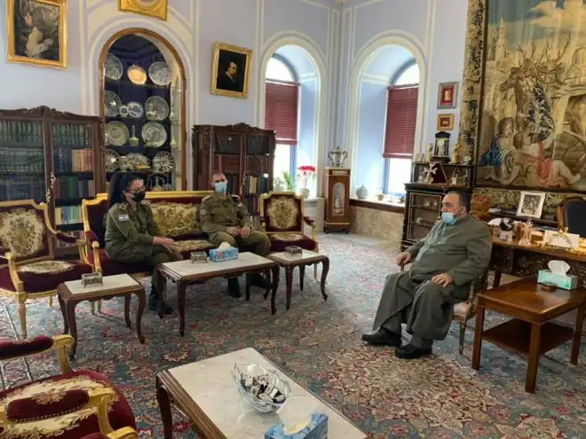 Բեթղեհէմի ոստիկանապետը  այցելած է  Հայոց Պատրիարքարան