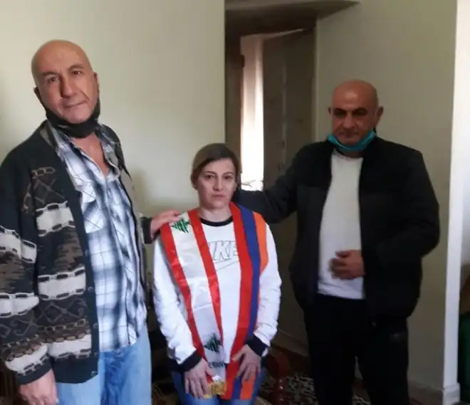 «Պանդուխտ»-ի անդամներն այցելել են գերությունից ազատված Մարալ Նաջարյանին