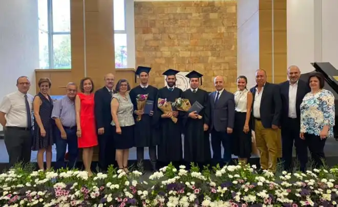 Պէյրութի մէջ. Տեղի ունեցած է Մերձ. Արեւելքի Աստուածաբանութեան հիմնարկի վկայականաց բաշխման հանդիսութիւնը