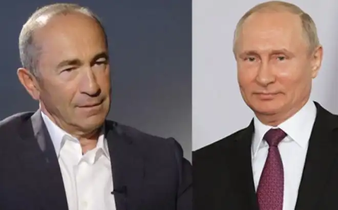 Տօնական օրերու առթիւ նախագահ Փութին շնորհաւորած է Ռոպերթ Քոչարեանը