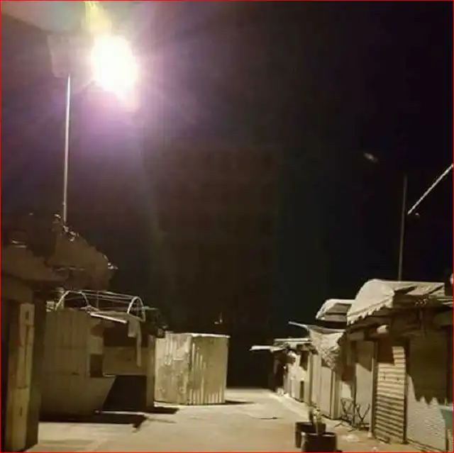 Հալէպ քաղաքի   կարգ մը  բանուկ թաղամասեր  արեւային  սարքերով  օժտուեցան