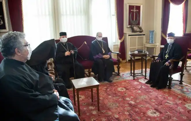 Թուրքիոյ Հայ Կաթողիկէ Առաջնորդը՝ այցելած է Պատրիարքարան