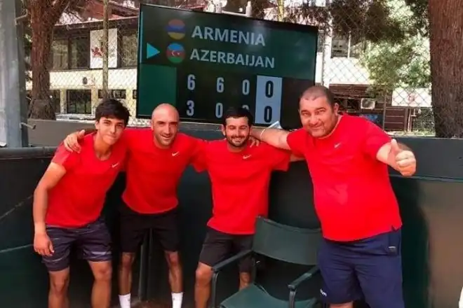Հայաստանի թէնիսի հաւաքականը յաղթած է Ատրպէյճանին