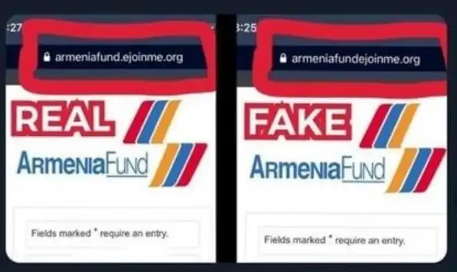 Ուշադրութիւն․ Ստեղծուած է Համահայկական հիմնադրամի կեղծ կայք