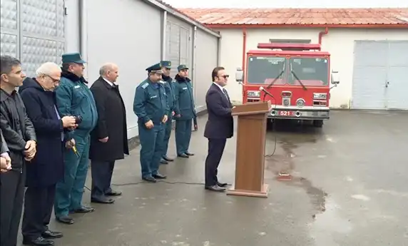 Մոնթէպէլլոյի  Հայութիւնը Հրշէջ Մեքենայ Մը Նուիրած է Արցախին