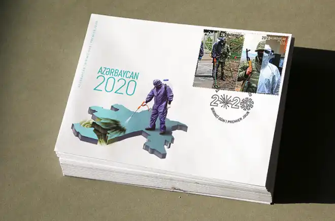 Հայութեան հանդէպ հերթական ատելավառ մօտեցում. Նամականիշին վրայ բժշկական հագուստով մարդը Արցախը «կ՚ախտահանէ» հայերէ. ՄԻՊ-ի արձագանգ