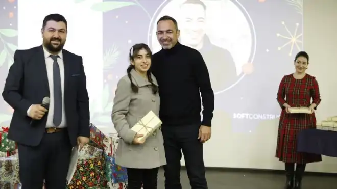 Սուրբ Ծննդեան տօնին առթիւ Ճորքայէֆ հիւրընկալած է  խումբ մը Արցախցի պատանիներ