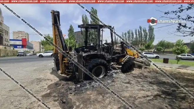 Քաղաքացին միտումնաւոր կերպով հրկիզած է իր գարշիչը (Թրաքթոր)
