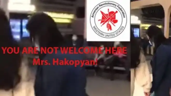 ՀՅԴ Արեւմտեան Ափի Կեդրոնական Կոմիտէն չողջուներ Աննա Յակոբեանի ներկայութիւնը. Յայտարարութիւն