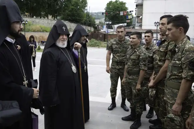 Ավարտվեց Ամենայն Հայոց Կաթողիկոսի հայրապետական այցը Արցախ